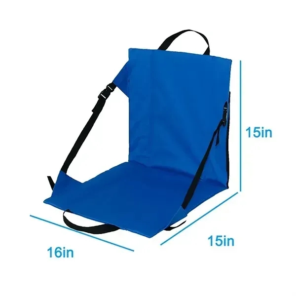 Portable Oxford Stadium Chair Cushion MOQ 10 PCS - Portable Oxford Stadium Chair Cushion MOQ 10 PCS - Image 1 of 5