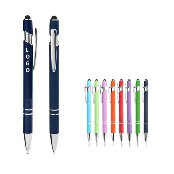 Rubberized Soft Tactile Rubber Pen - Rubberized Soft Tactile Rubber Pen - Image 0 of 0