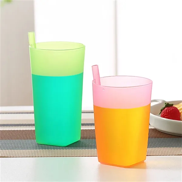 Kids Straw Cups 9oz Tumbler w/Built-In - Kids Straw Cups 9oz Tumbler w/Built-In - Image 1 of 7