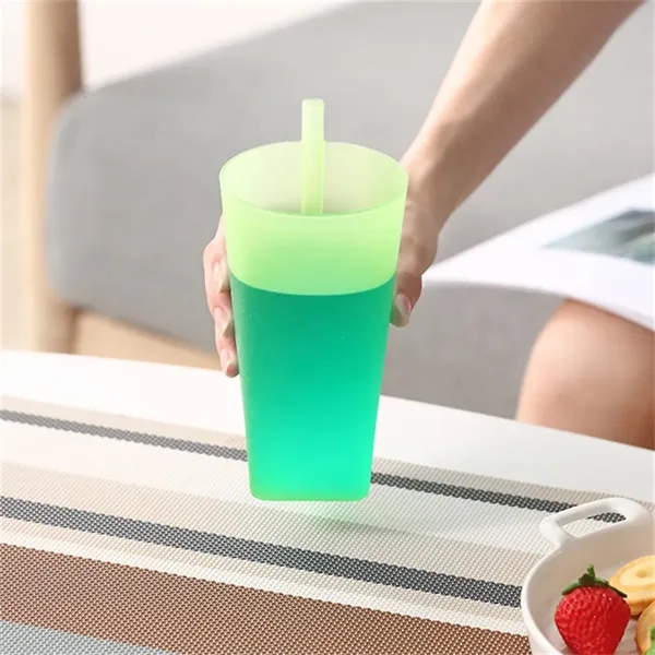 Kids Straw Cups 9oz Tumbler w/Built-In - Kids Straw Cups 9oz Tumbler w/Built-In - Image 3 of 7