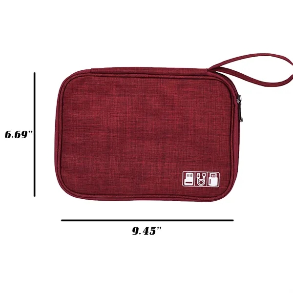 Travel Electronic Accessories Cable Organizer Bag - Travel Electronic Accessories Cable Organizer Bag - Image 1 of 5