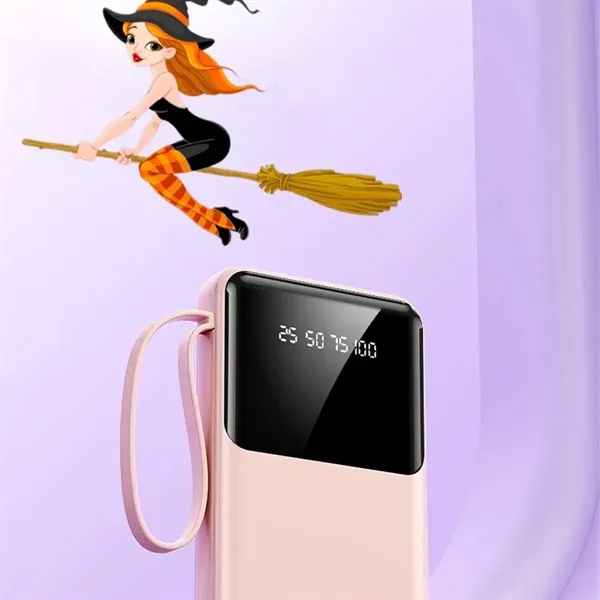 20000mAh Portable Power Bank with 4 Cables & Flashlights - 20000mAh Portable Power Bank with 4 Cables & Flashlights - Image 7 of 7