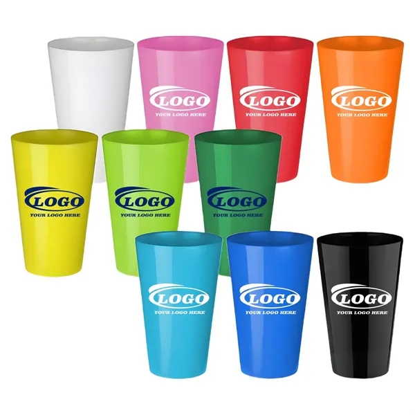 16oz Plastic Colorful Drinking Cups for Weddings BBQ Parties - 16oz Plastic Colorful Drinking Cups for Weddings BBQ Parties - Image 0 of 10