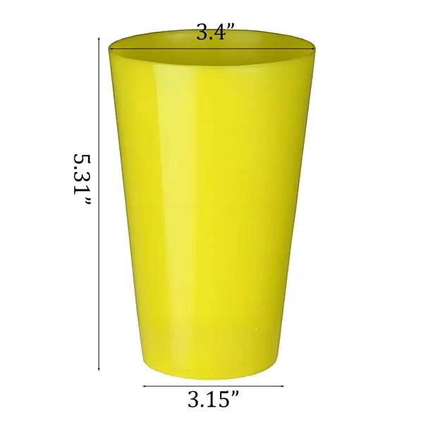 16oz Plastic Colorful Drinking Cups for Weddings BBQ Parties - 16oz Plastic Colorful Drinking Cups for Weddings BBQ Parties - Image 1 of 10