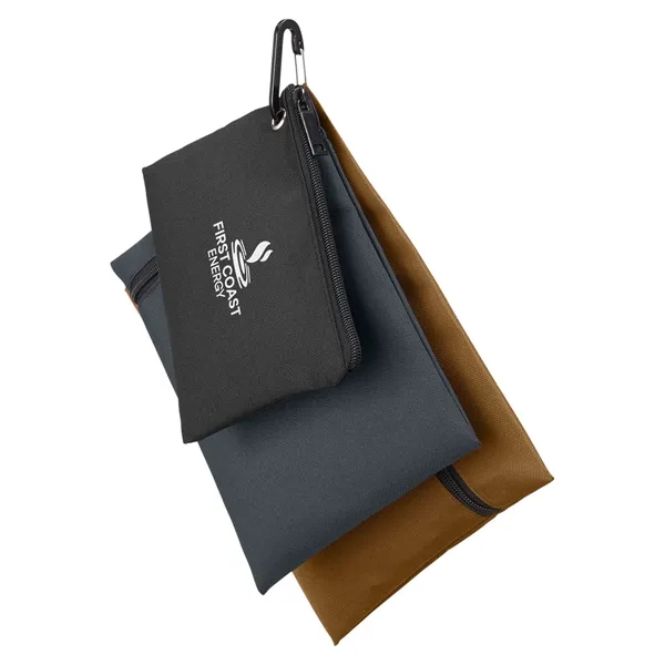 Harriton Eco Friendly Three Pouch Set - Harriton Eco Friendly Three Pouch Set - Image 3 of 3