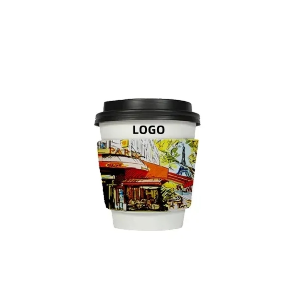Foam Coffee Cup Sleeve Wrap - Foam Coffee Cup Sleeve Wrap - Image 0 of 0