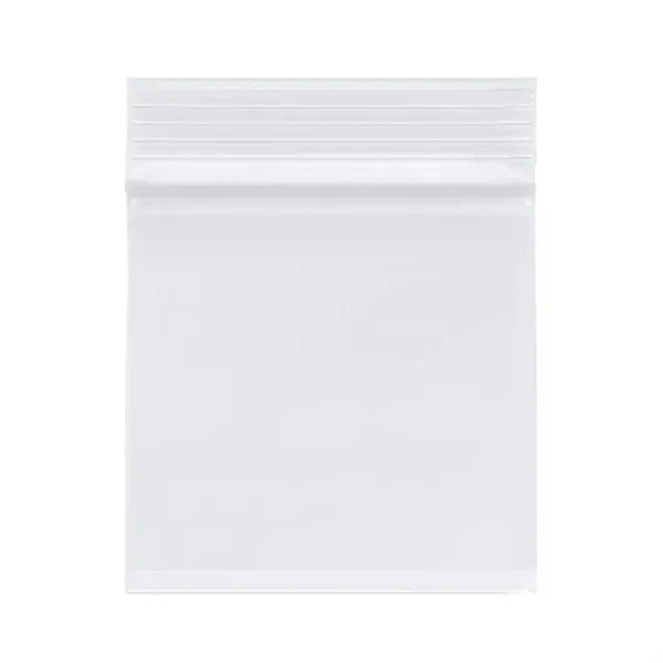 Mini Clear Reclosable Zipper Plastic Poly Bags Pack of 50 - Mini Clear Reclosable Zipper Plastic Poly Bags Pack of 50 - Image 1 of 8