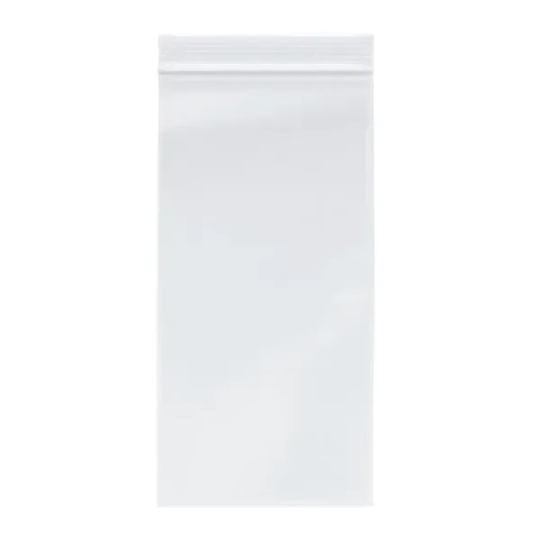Mini Clear Reclosable Zipper Plastic Poly Bags Pack of 50 - Mini Clear Reclosable Zipper Plastic Poly Bags Pack of 50 - Image 5 of 8