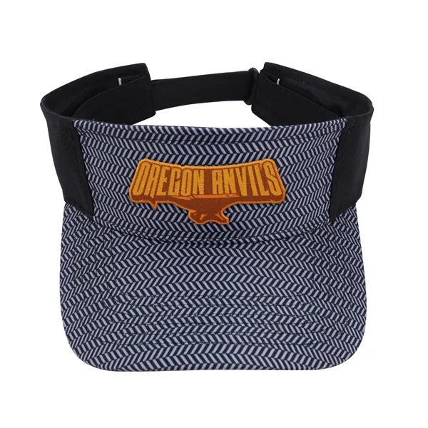 Koozie® Herringbone Visor - Koozie® Herringbone Visor - Image 0 of 1