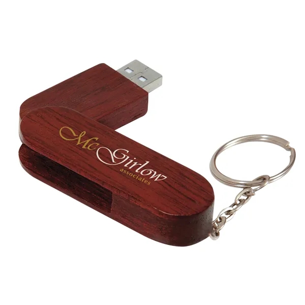 Universal Source® 1 GB Bamboo Bullet Keyring USB 2.0 Flas... - Universal Source® 1 GB Bamboo Bullet Keyring USB 2.0 Flas... - Image 6 of 6