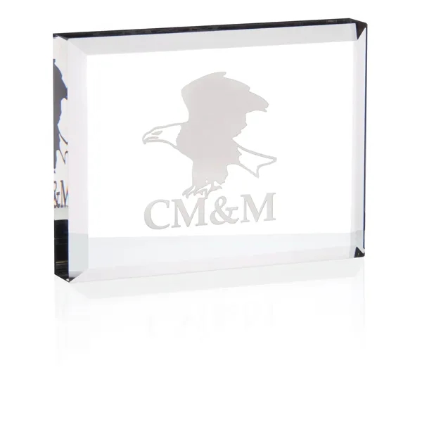 JAFFA® Crystal Paperweight - JAFFA® Crystal Paperweight - Image 1 of 2