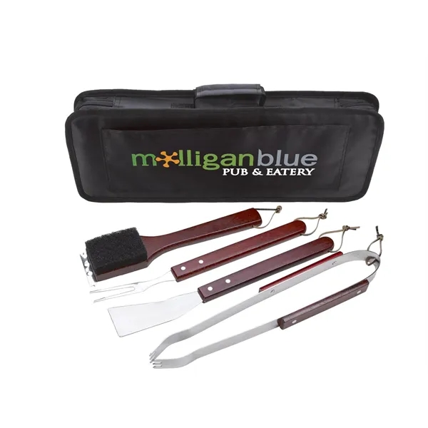 Good Value™ Sizzler 4-Piece BBQ Set - Good Value™ Sizzler 4-Piece BBQ Set - Image 0 of 2