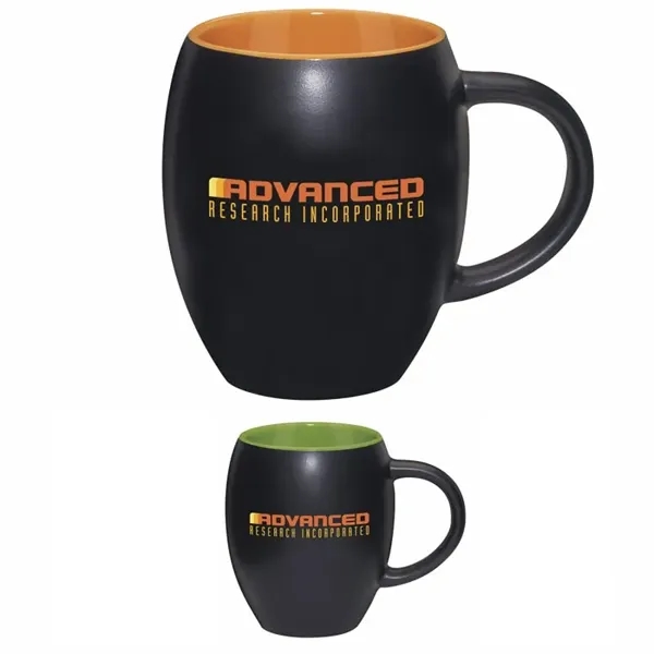 Matte Barrel With Color Mug - 17 oz. - Matte Barrel With Color Mug - 17 oz. - Image 0 of 4