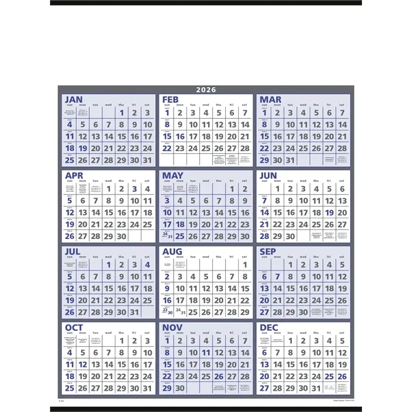 Triumph® Calendars Span-A-Year Calendar - Triumph® Calendars Span-A-Year Calendar - Image 3 of 5