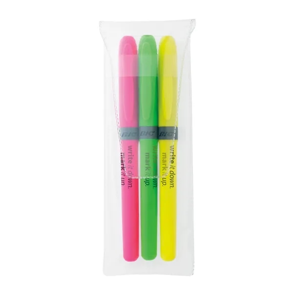 BIC® Brite Liner Grip™ 3-Pack - BIC® Brite Liner Grip™ 3-Pack - Image 3 of 4