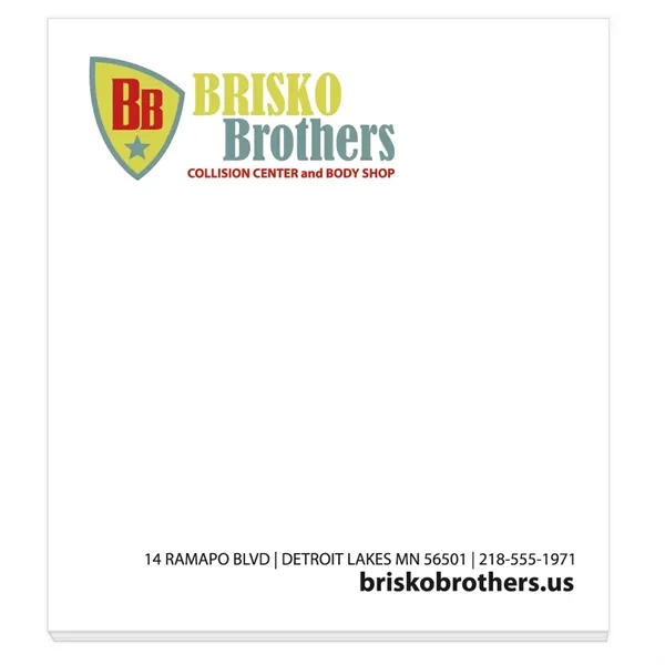 Souvenir® Sticky Note™ 2-3/4" x 3" Pad, 50 sheet - Souvenir® Sticky Note™ 2-3/4" x 3" Pad, 50 sheet - Image 2 of 2