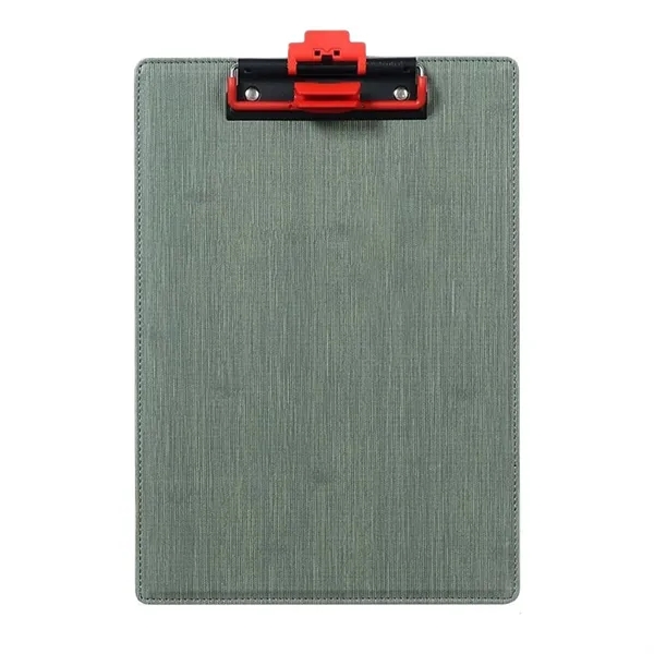 A4 PU Leather Clipboard w/ Pen Holder - A4 PU Leather Clipboard w/ Pen Holder - Image 2 of 8