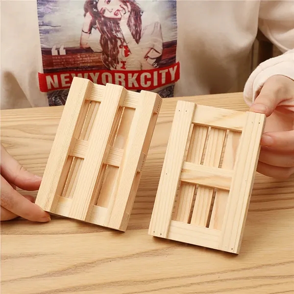 Multi Functional Wooden Pallet Drink Coasters - Multi Functional Wooden Pallet Drink Coasters - Image 3 of 4
