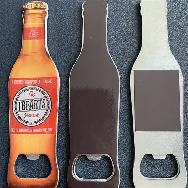 Custom Various Bottle Shaped Opener Magnetic with Fridge Mag - Custom Various Bottle Shaped Opener Magnetic with Fridge Mag - Image 1 of 5