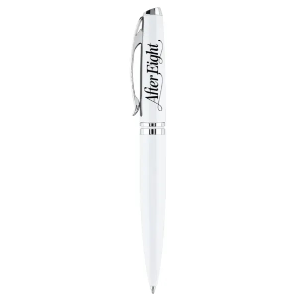 Brilliant Stainless Steel Ballpoint Pen - Brilliant Stainless Steel Ballpoint Pen - Image 1 of 3