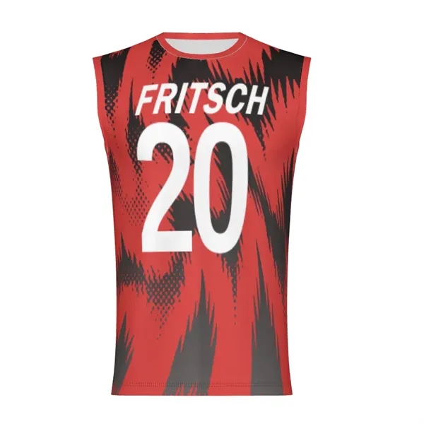 150GSM Mesh Jersey Crew Neck Sleeveless - 150GSM Mesh Jersey Crew Neck Sleeveless - Image 1 of 5