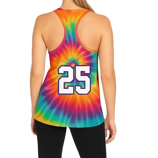 150GSM Mesh Jersey Racerback Tank (Full Dye Sublimation) - 150GSM Mesh Jersey Racerback Tank (Full Dye Sublimation) - Image 1 of 1