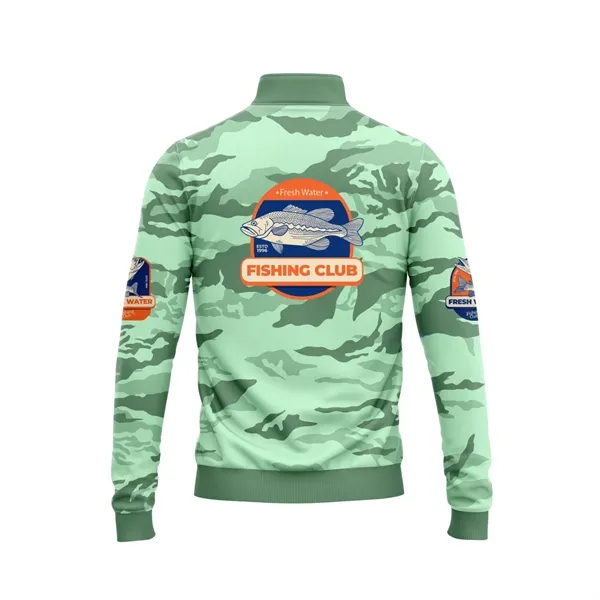 Unisex Sublimated SolarProtect Quarter Zip Pullover - Unisex Sublimated SolarProtect Quarter Zip Pullover - Image 1 of 1