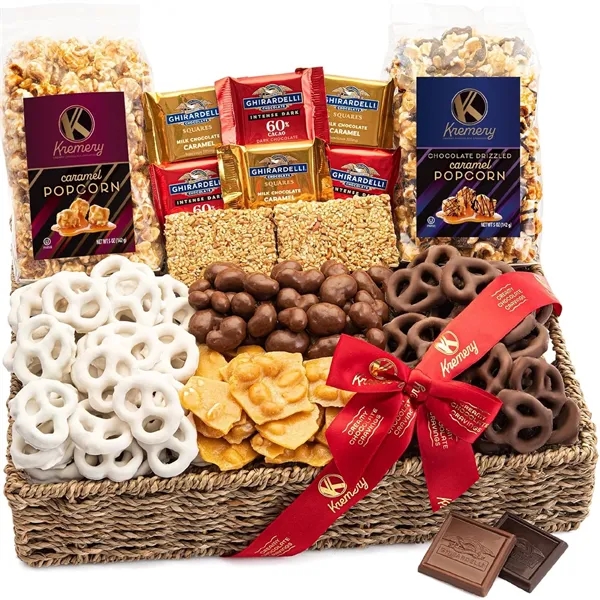 KREMERY Creamy Chocolate Cravings - Large Gift Basket - KREMERY Creamy Chocolate Cravings - Large Gift Basket - Image 0 of 7
