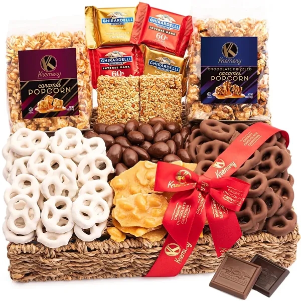 KREMERY Creamy Chocolate Cravings - Medium Gift Basket - KREMERY Creamy Chocolate Cravings - Medium Gift Basket - Image 0 of 8