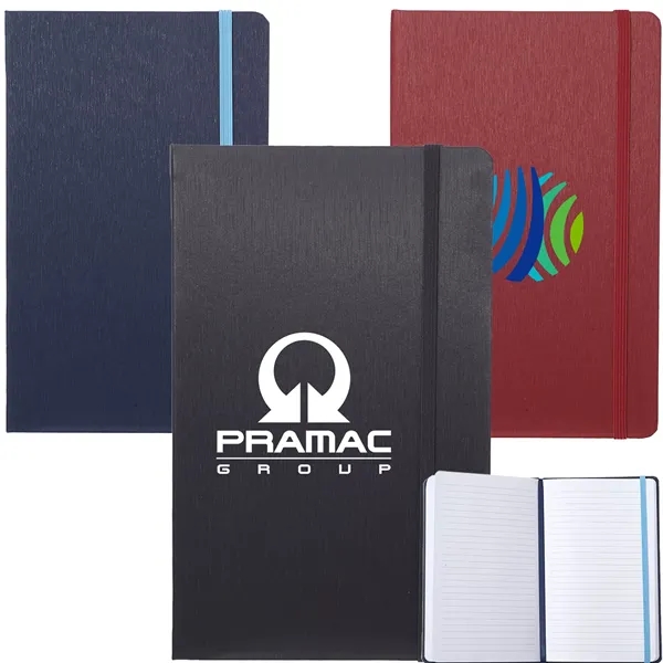 Hardcover Journals w/ Matching Color Elastic Band - Hardcover Journals w/ Matching Color Elastic Band - Image 0 of 5
