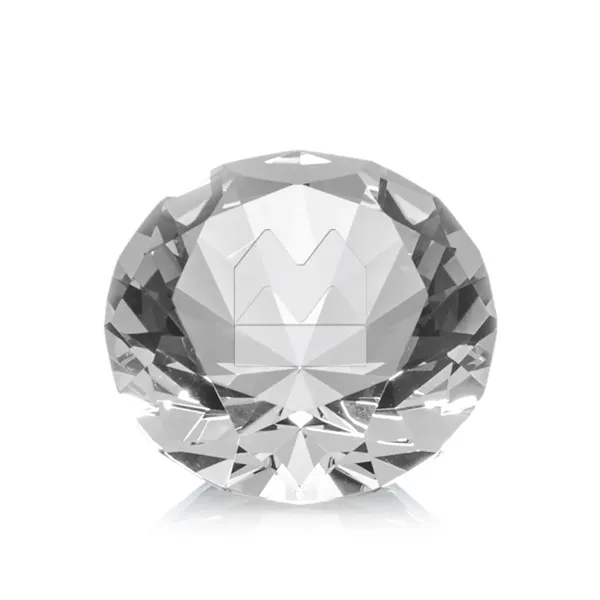Custom Optical Gemstone Award - Diamond