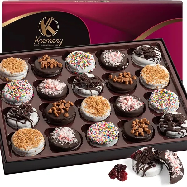 KREMERY Creamy Chocolate Cravings - 20 Cookie Gift Basket - KREMERY Creamy Chocolate Cravings - 20 Cookie Gift Basket - Image 7 of 8