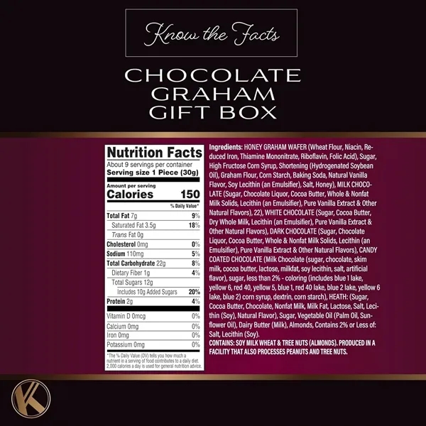 KREMERY Chocolate Covered Graham Cracker Cookie Gift Basket - KREMERY Chocolate Covered Graham Cracker Cookie Gift Basket - Image 3 of 5