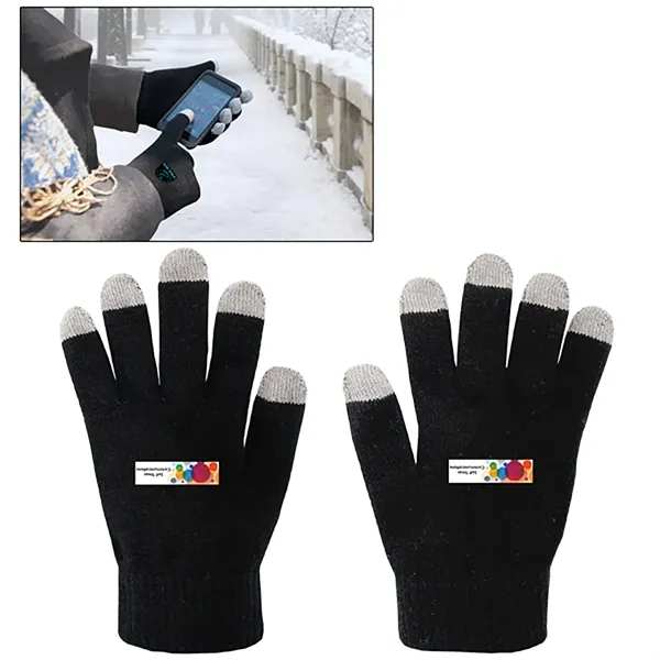 Knit Touch Screen Gloves - Knit Touch Screen Gloves - Image 3 of 10