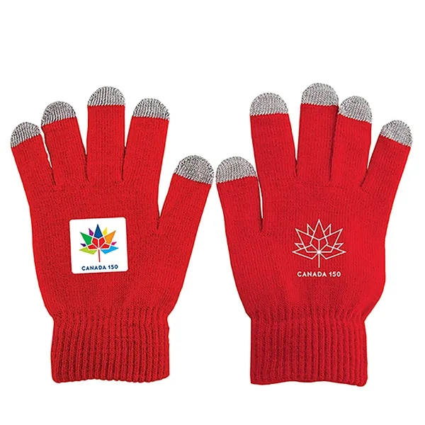 Knit Touch Screen Gloves - Knit Touch Screen Gloves - Image 5 of 10