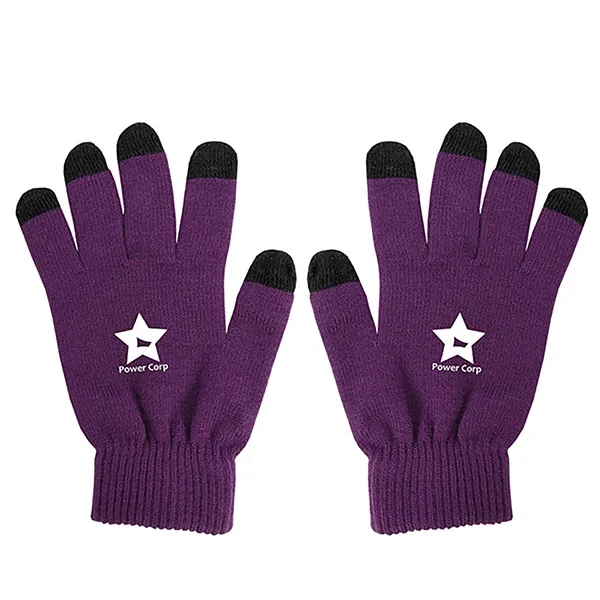 Knit Touch Screen Gloves - Knit Touch Screen Gloves - Image 9 of 10