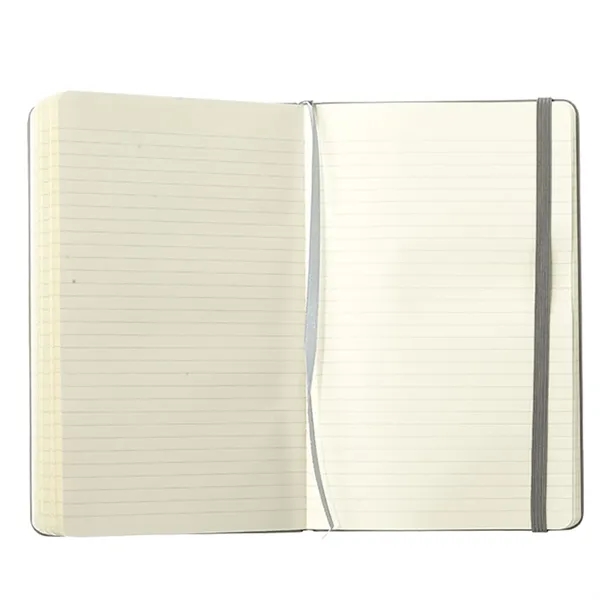 Barrington Hardcover Journal Notebook w/ Band - Barrington Hardcover Journal Notebook w/ Band - Image 5 of 6