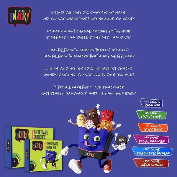 I AM Snacky - Social Sampler - I AM Snacky - Social Sampler - Image 4 of 6