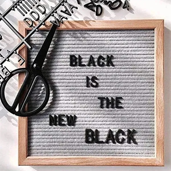 Customizable Felt Letter Board with Wood Frame - Customizable Felt Letter Board with Wood Frame - Image 5 of 6