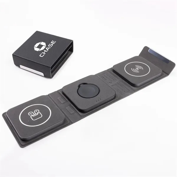 Andretti 3-In-1 Wireless Charger - Andretti 3-In-1 Wireless Charger - Image 0 of 5