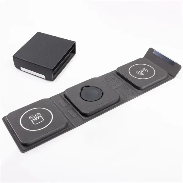 Andretti 3-In-1 Wireless Charger - Andretti 3-In-1 Wireless Charger - Image 3 of 5