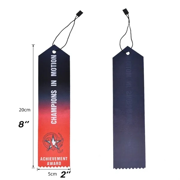 Custom Polyester Award Ribbons for Medals - Custom Polyester Award Ribbons for Medals - Image 2 of 7