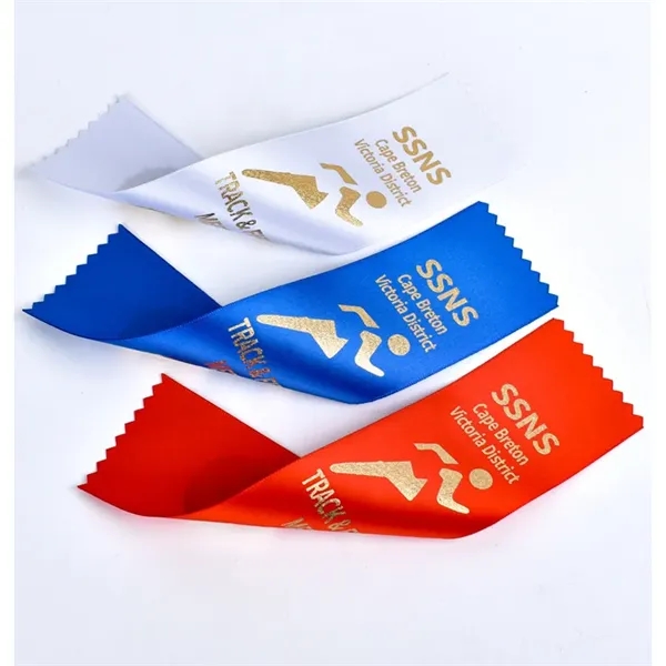 Custom Polyester Award Ribbons for Medals - Custom Polyester Award Ribbons for Medals - Image 4 of 7
