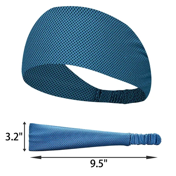 Full Color Ice Cooling Elastic Sport Headband MOQ50PCS - Full Color Ice Cooling Elastic Sport Headband MOQ50PCS - Image 1 of 12
