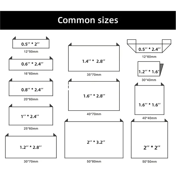 Custom Woven Fabric Label Apparel Tags - Custom Woven Fabric Label Apparel Tags - Image 2 of 15