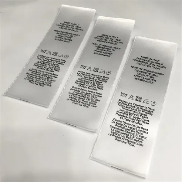 Custom Woven Fabric Label Apparel Tags - Custom Woven Fabric Label Apparel Tags - Image 12 of 15