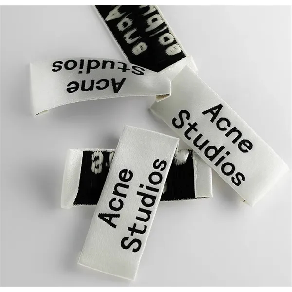 Custom Woven Fabric Label Apparel Tags - Custom Woven Fabric Label Apparel Tags - Image 14 of 15