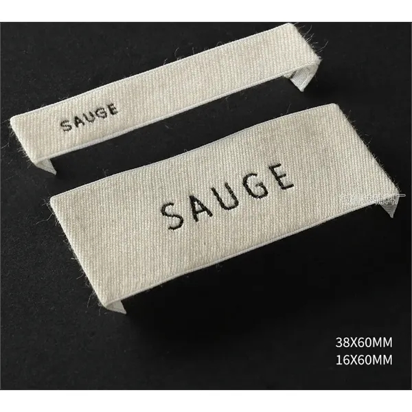 Custom Woven Fabric Label Apparel Tags - Custom Woven Fabric Label Apparel Tags - Image 15 of 15