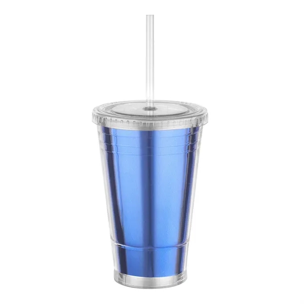 16 oz Slurpy Metallic Tumbler - 16 oz Slurpy Metallic Tumbler - Image 1 of 18