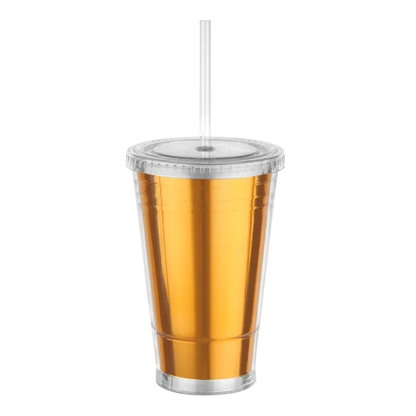 16 oz Slurpy Metallic Tumbler - 16 oz Slurpy Metallic Tumbler - Image 4 of 18
